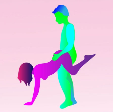 Acrobatic Sex Position - The Wheelbarrow