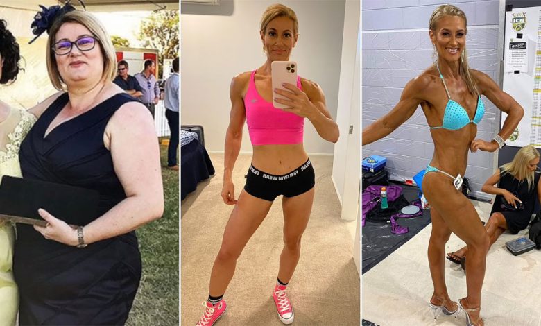 Woman Sheds Over 200 Pounds and Becomes a Bodybuilding Competitor