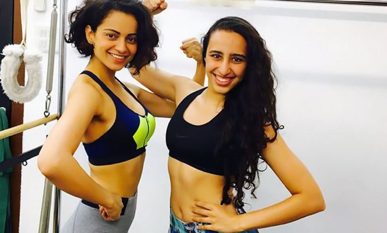 Celeb Fitness Trainer Namrata Purohit & Kangana Ranaut